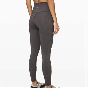 Lululemon Wunder Under High-Rise Tight 31" Luxtreme Heathered Black